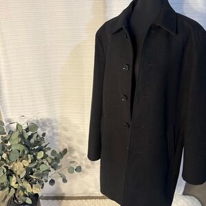 Express black coat